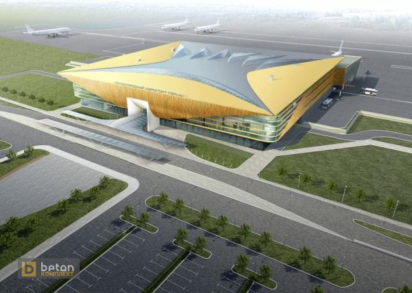 Строительство нового терминала аэропорта “Большое Савино”